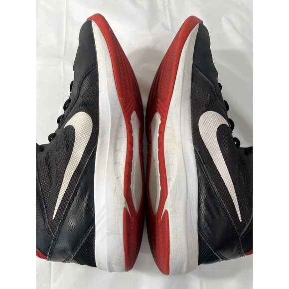 Nike Men The Air Overplay IX Basketball Shoe Black/Red Sz 13 Style 831572-004 - Picture 8 of 16